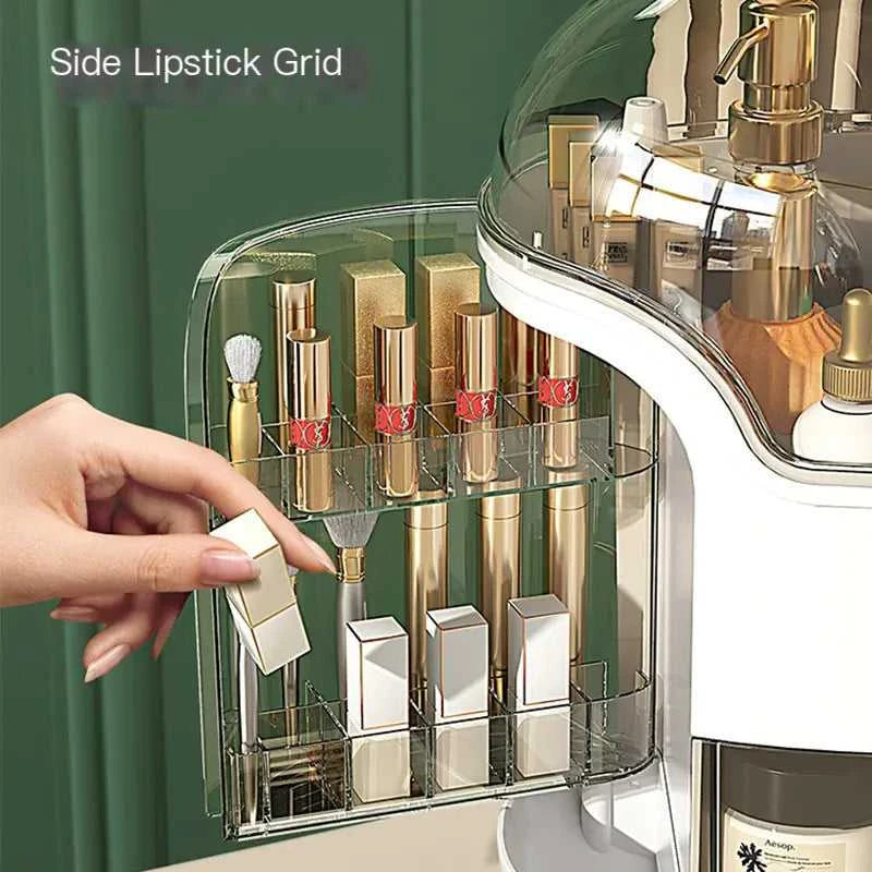 Transparent Makeup Organizer Box for Home Use - luxuryhomedecoridea.com
