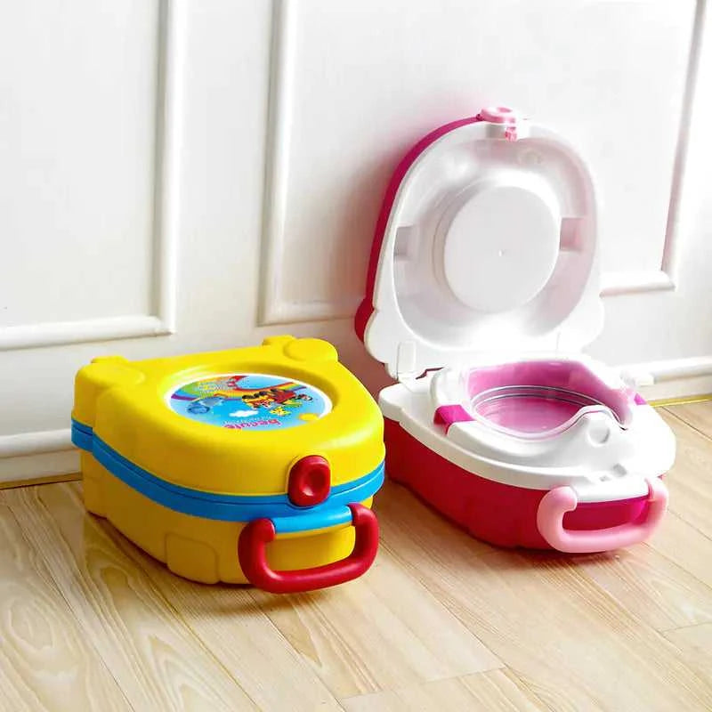 Portable Children's Toilet Potty for Travel (Handheld) - luxuryhomedecoridea.com