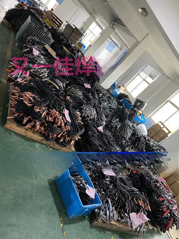 Welding Torch Cable Set with Copper-Aluminum Accessories