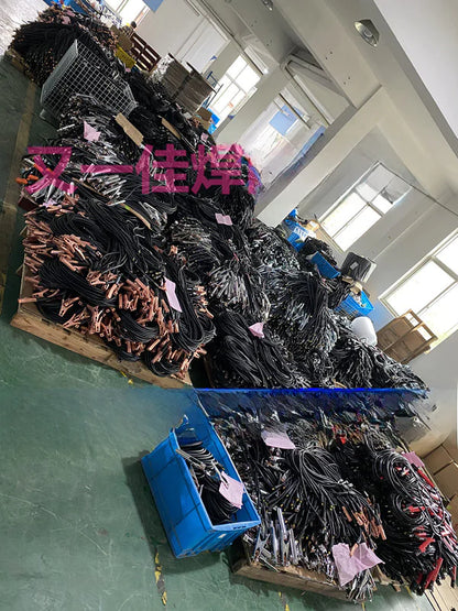 Welding Torch Cable Set with Copper-Aluminum Accessories