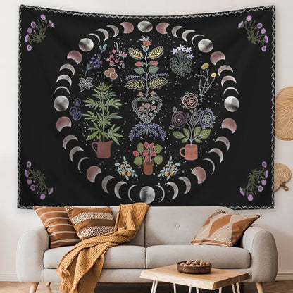 Mandala Series Sunstone Tapestry for Home Decor
