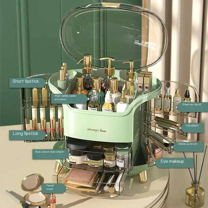 Transparent Makeup Organizer Box for Home Use - luxuryhomedecoridea.com
