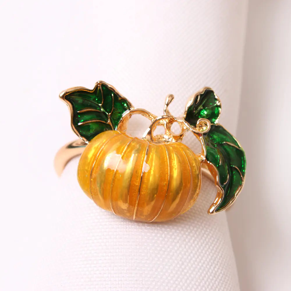 Amazon Pumpkin Napkin Holders in Antique Bronze