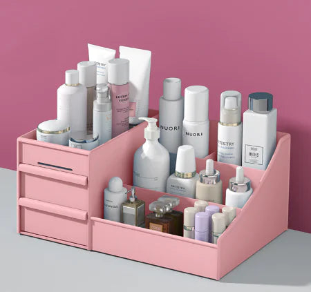 1pc Multifunctional Drawer Storage Box for Skin Care