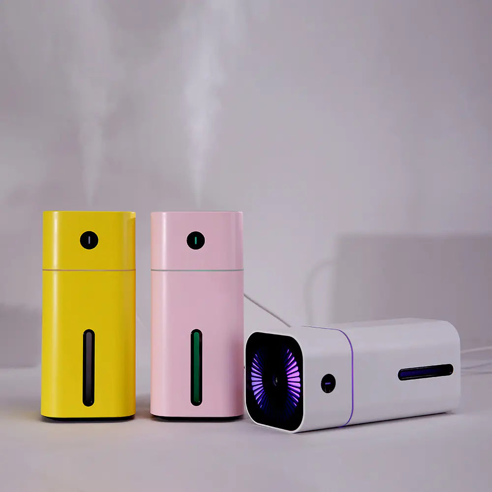 Compact Mini D Humidifier for Beauty and Sleep