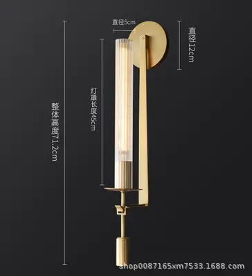 Postmodern Wall Lamp for Living Room and Bedroom Decor