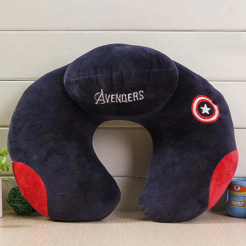Cartoon U-Shaped Neck Pillow for Travel