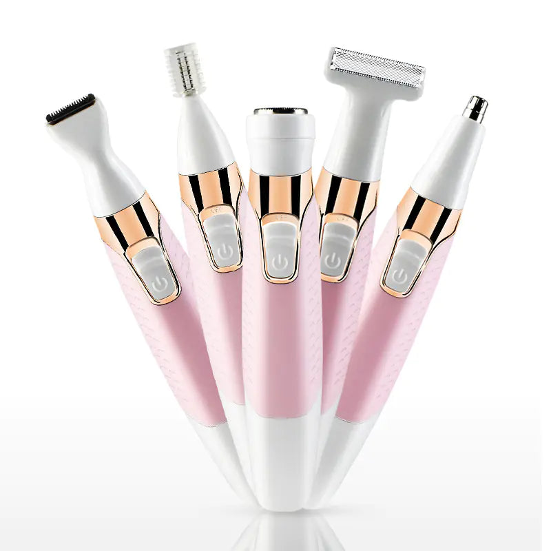 5-in-1 Rechargeable Hair Removal Device for Women