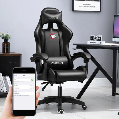 Ergonomic Gaming Office Chair with Adjustable Recline